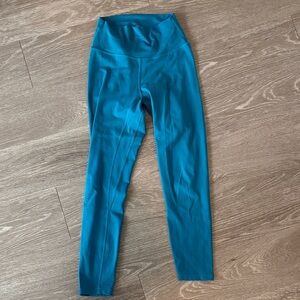 Teal Ptula High-Waisted Leggings